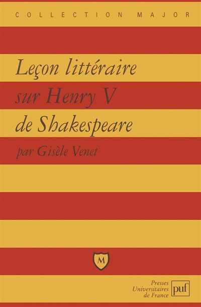 Leçon littéraire sur Henry V de Shakespeare