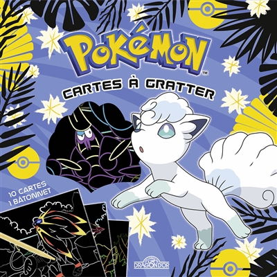 Pokémon : cartes à gratter : Goupix d'Alola