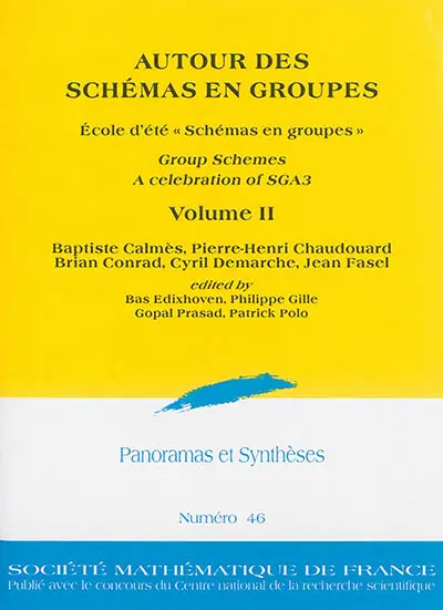 Panoramas et synthèses, n° 46. Autour des schémas en groupes : group schemes, a celebration of SGA3 : volume II