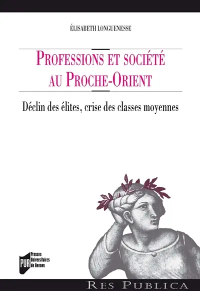 Professions et société au Proche-Orient : déclin des élites, crise des classes moyennes