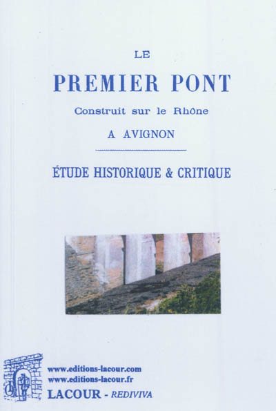 Le premier pont construit...