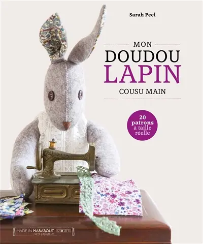 Mon doudou lapin cousu main