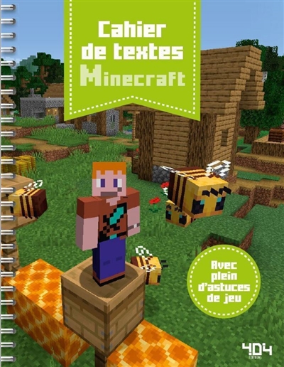 Cahier de textes Minecraft