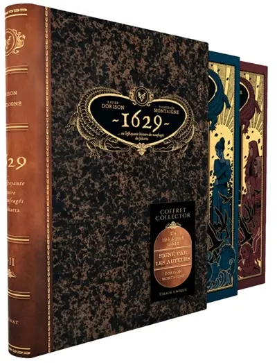1629, ou L'effrayante histoire des naufragés du Jakarta : coffret tomes 01 à 02