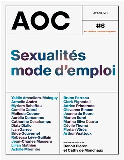 AOC, n° 6. Sexualités mode d'emploi AOC, n° 6. Sexualités mode d'emploi