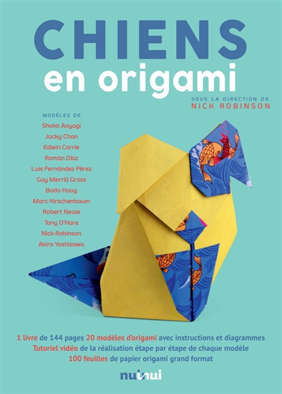 Chiens en origami