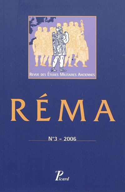 rema, revue des études militaires anciennes, n° 3