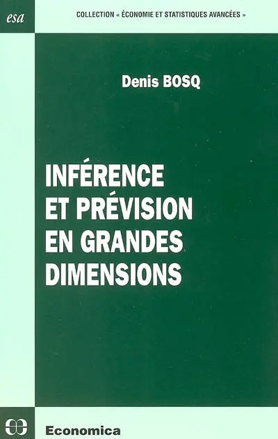 Inférence et prévision en grandes dimensions