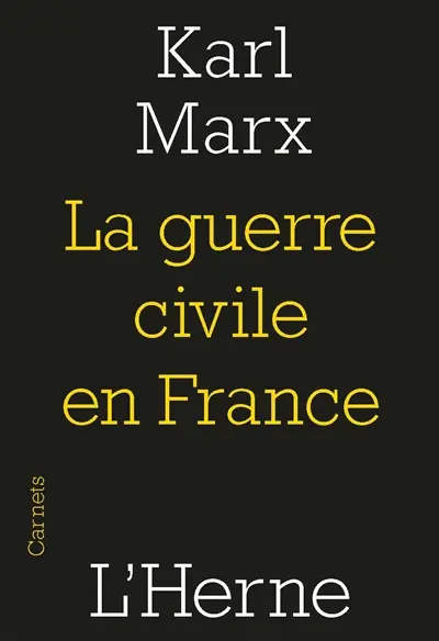La guerre civile en France : la Commune de Paris