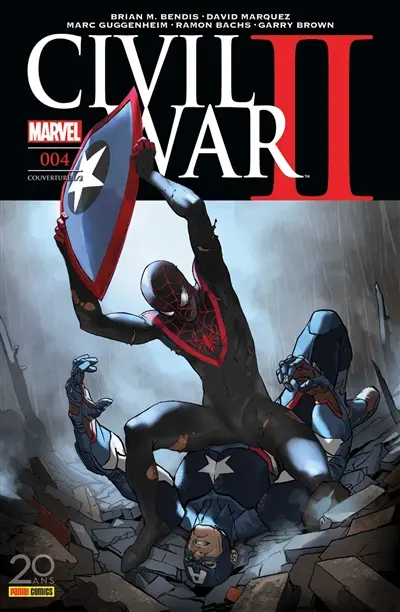 Civil war II, n° 4. Couverture 1
