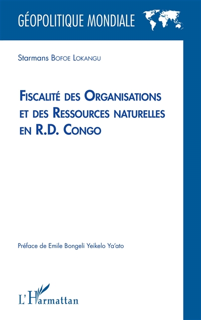 Fiscalité des organisations et des ressources naturelles en RD Congo