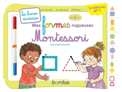 Mes formes rugueuses Montessori : dès 3 ans