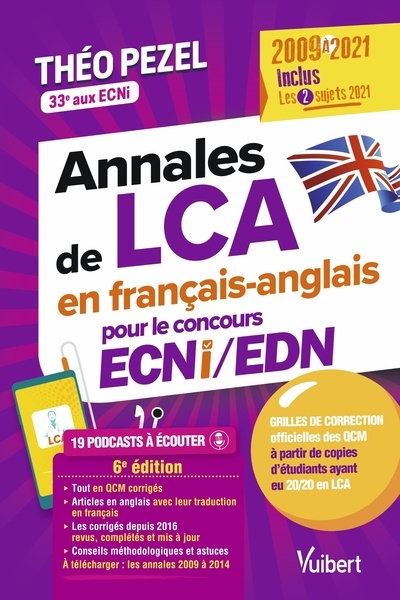 Annales de LCA en français-anglais pour le concours ECNi-EDN : 2009 à 2021