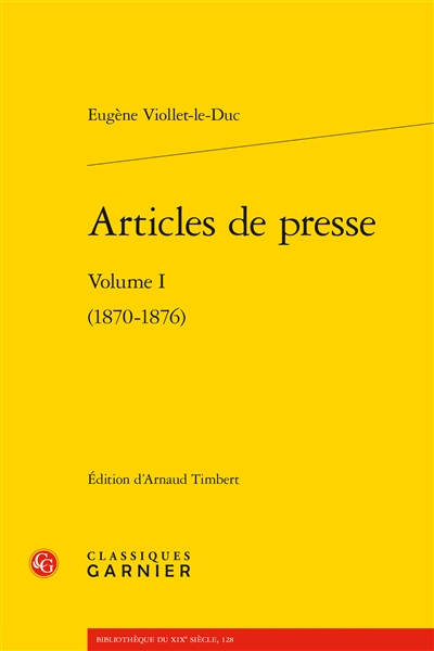 Articles de presse. Vol. 1....