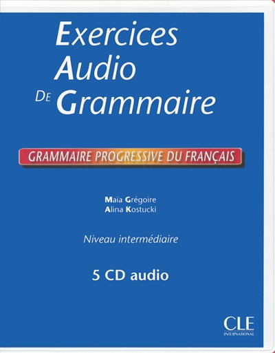 Grammaire progressive du français niveau intermédiaire CD audio