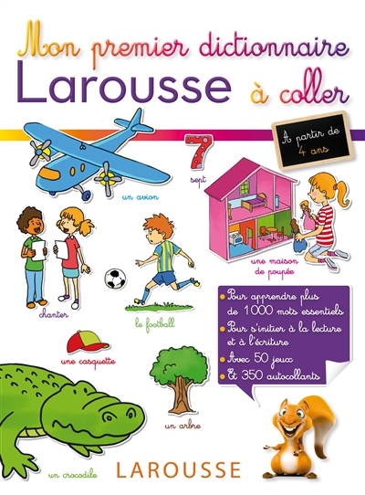 Mon premier dictionnaire Larousse à coller