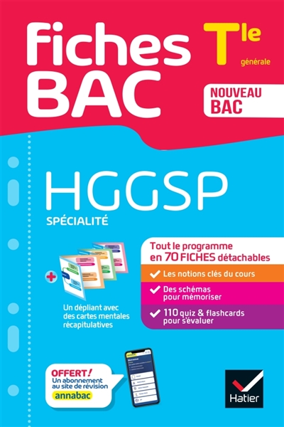 HGGSP spécialité, terminale...
