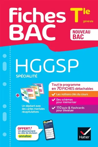 HGGSP spécialité, terminale générale : nouveau bac