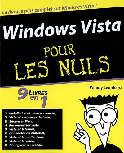 Windows Vista pour les nuls : 9 livres en 1