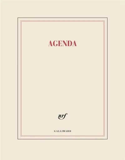 Agenda : septembre 2026-décembre 2027 : un calendrier de personnages