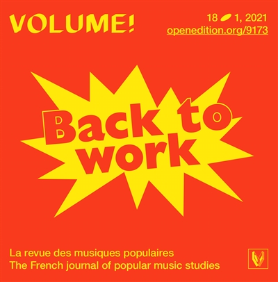 Volume !, n° 18-1. Back to work