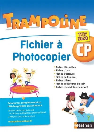 Trampoline, CP : fichier à photocopier : 2020