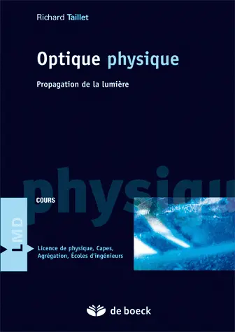 Optique physique : propagation de la lumière : cours