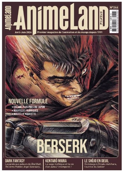 Anime land : le magazine français de l'animation, n° 246. Berserk