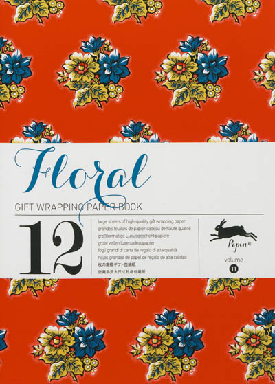 Gift wrapping paper book. Vol. 11. Floral
