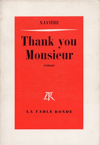 Thank you Monsieur