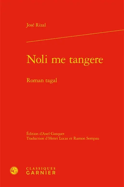 Noli me tangere : roman tagal
