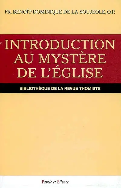 Introduction au mystère de l'Eglise