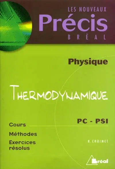 Physique : thermodynamique PC-PSI