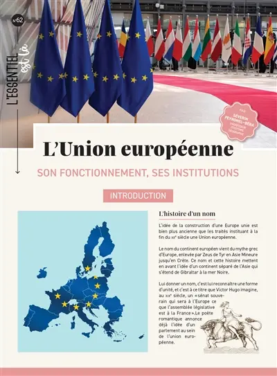 L'Union européenne : son fonctionnement, ses institutions