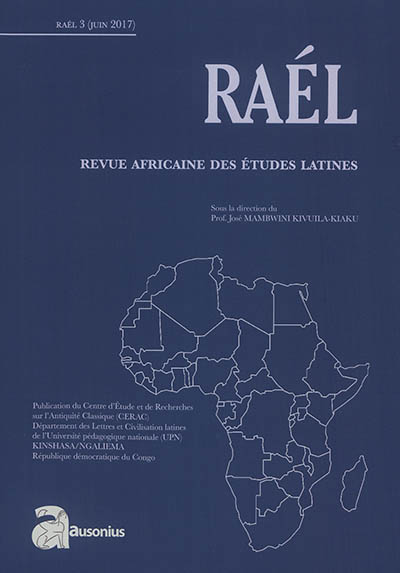Rael : revue africaine des études latines, n° 3