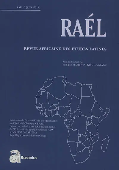 Rael : revue africaine des études latines, n° 3