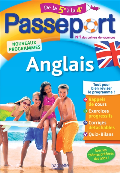 Passeport anglais, de la 5e à la 4e : nouveaux programmes