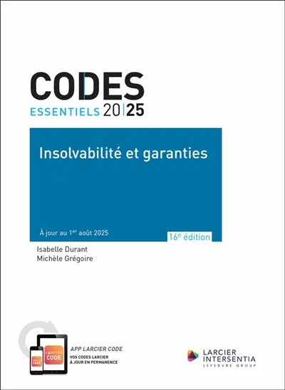 Insolvabilité et garanties 2025
