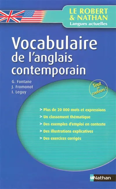 Vocabulaire de l'anglais contemporain