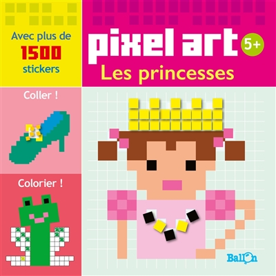 Pixel art : les princesses