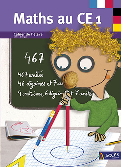 Maths au CE1 : cahier de l'élève bilingue
