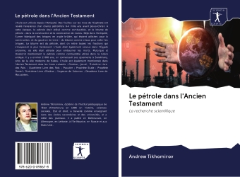 Le pétrole dans l'Ancien Testament : La recherche scientifique