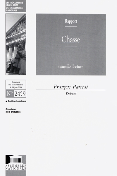 Chasse : rapport, nouvelle lecture