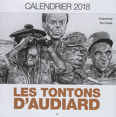 Les tontons d'Audiard : calendrier 2018