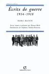 Ecrits de guerre (1914-1918)