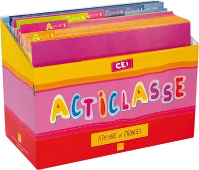 Acticlasse CE1, cycle 2 : ateliers de français