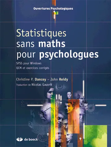 Statistiques sans maths pour psychologues : SPSS pour Windows, QCM et exercices corrigés