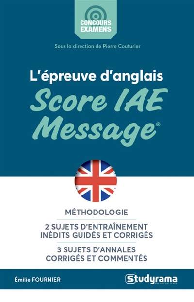 L'épreuve d'anglais Score IAE-Message