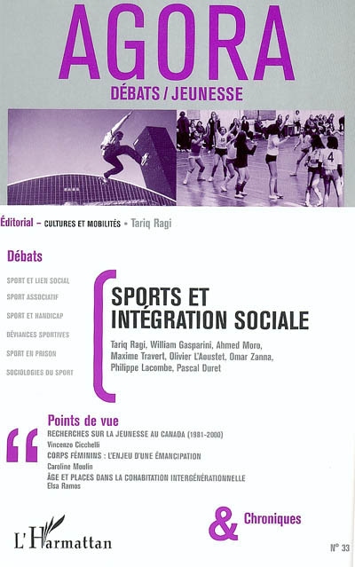 Agora débats jeunesse, n° 33. Sports et intégration sociale