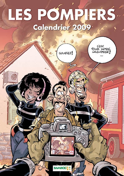 Les pompiers : calendrier 2009